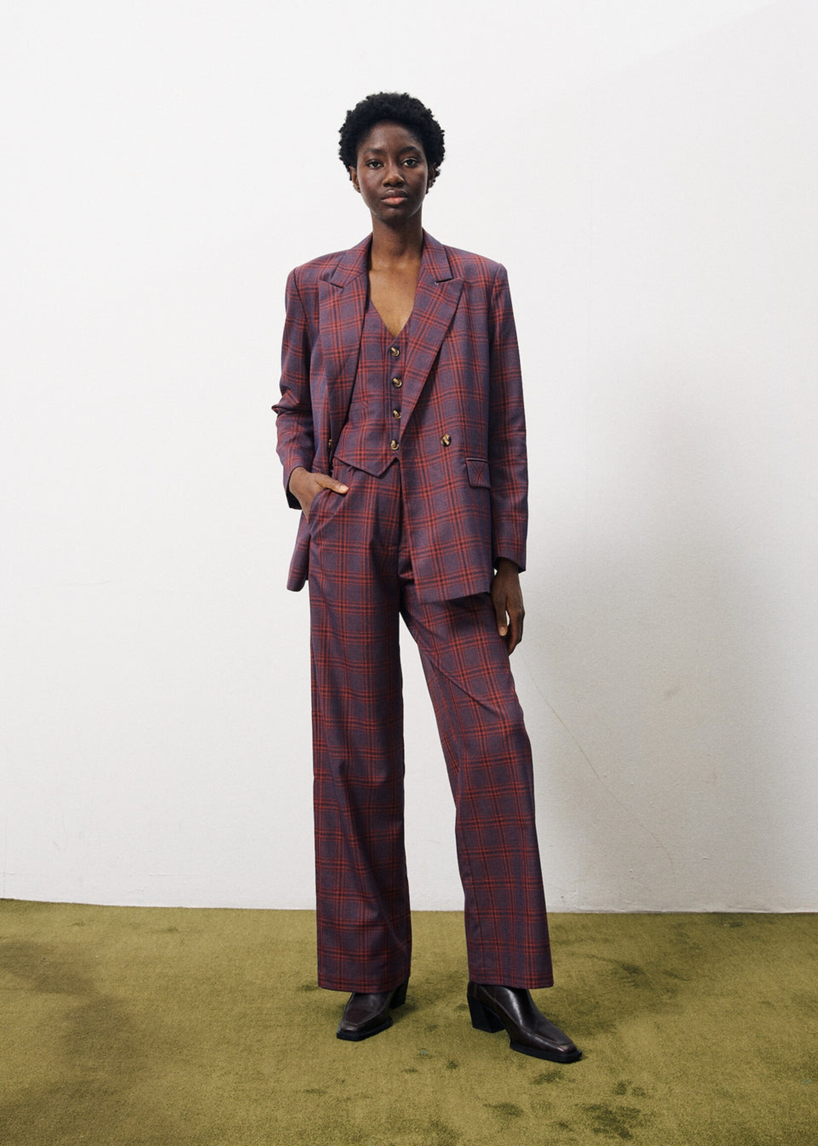 Frnch SANDIA PURPLE PANTS