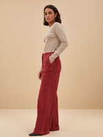 By-Bar Amsterdam basic ls thin stripe top pecan