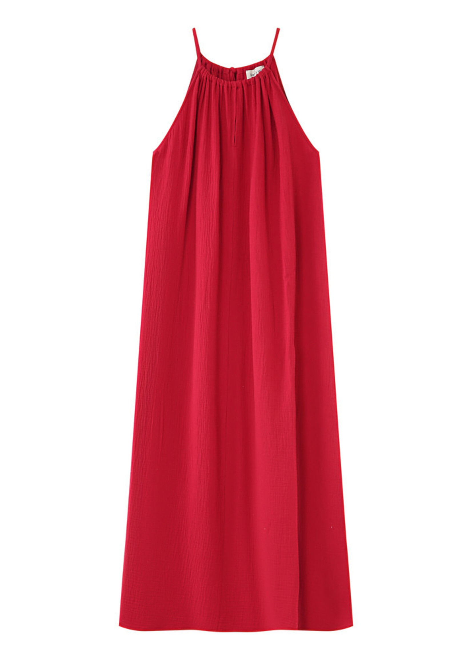 Grace&Mila ROBE LONGUE CERISE RUBIS