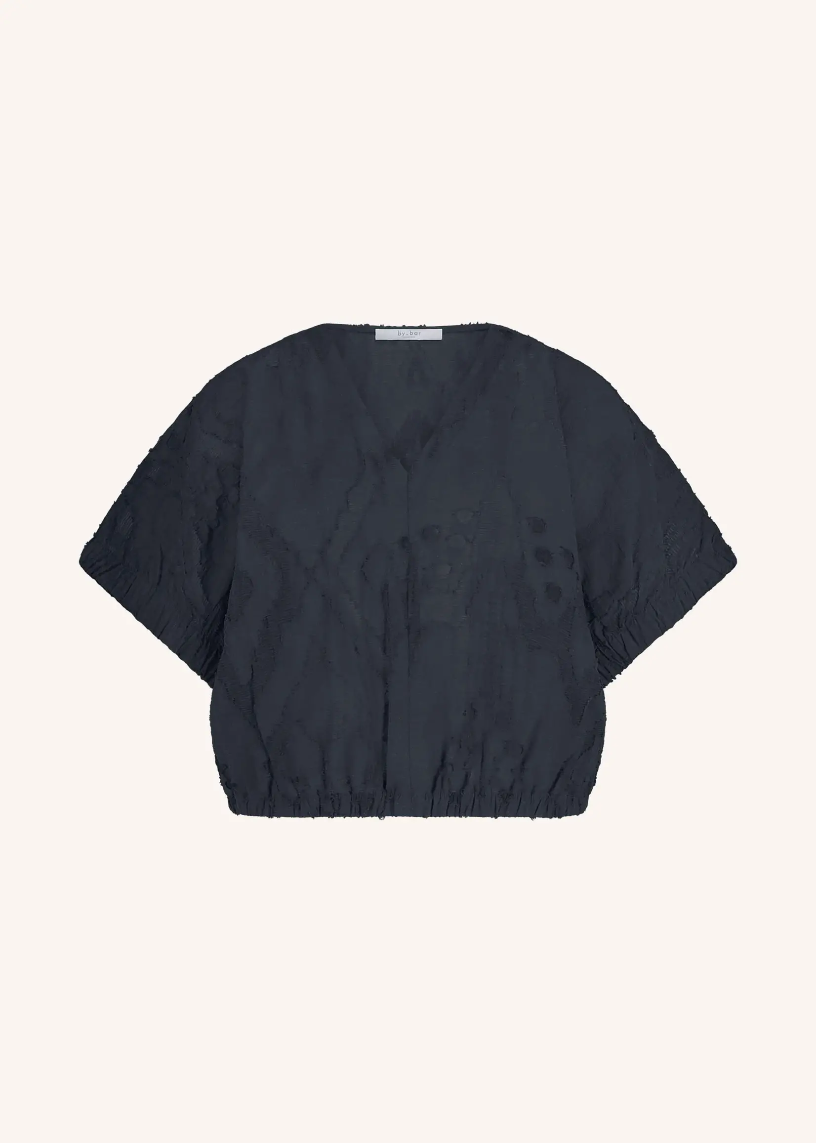 By-Bar Amsterdam Mabel mist blouse Midnight