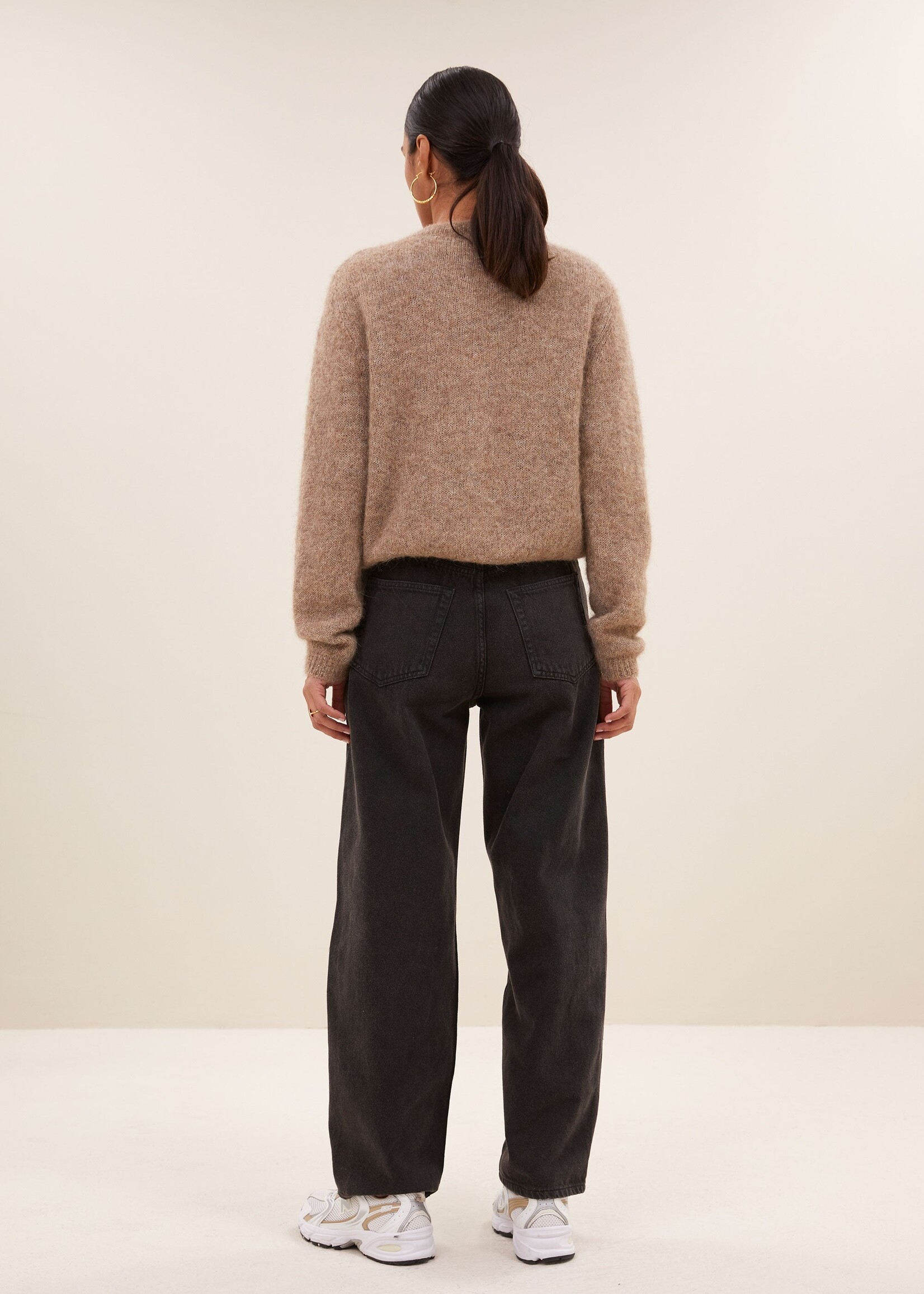 By-Bar Amsterdam cleo natural cardigan biscuit