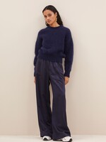 By-Bar Amsterdam benji metallic pants midnight