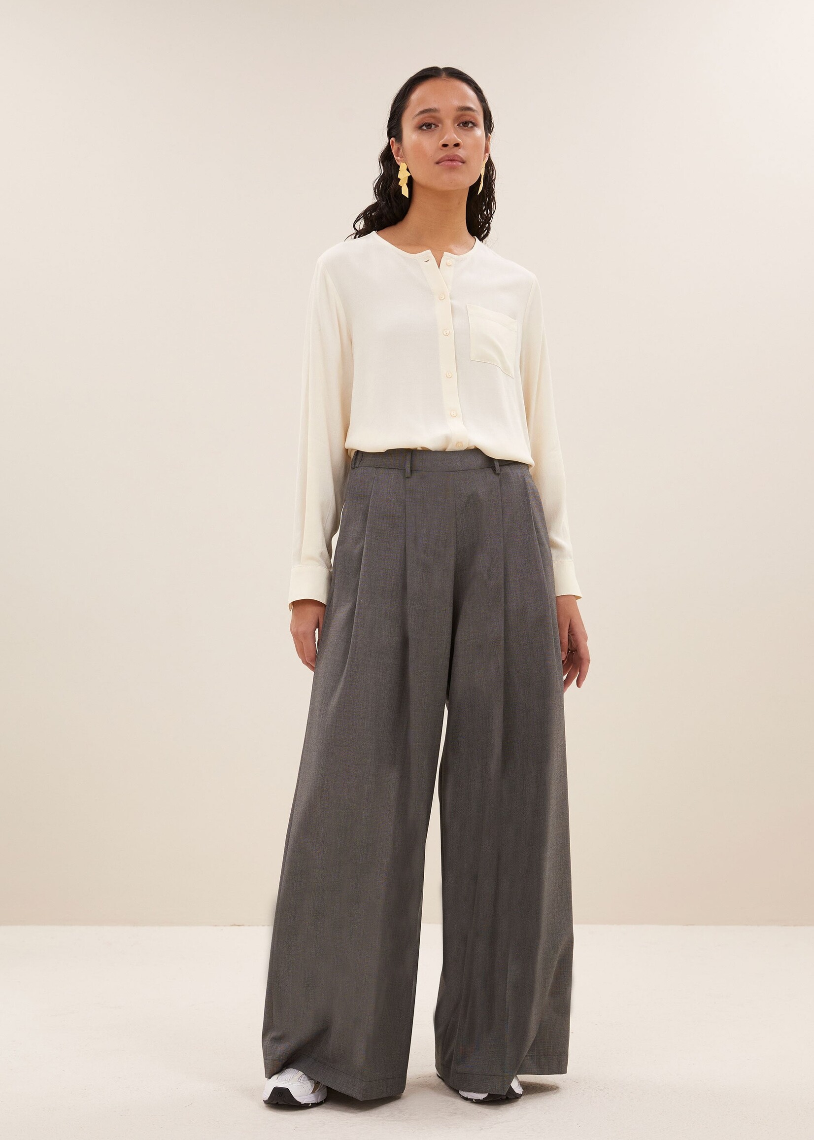 By-Bar Amsterdam sef pants dark grey