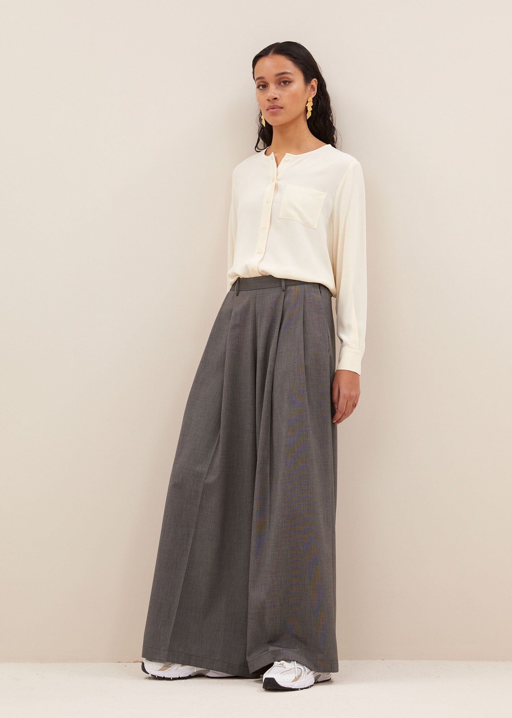 By-Bar Amsterdam sef pants dark grey