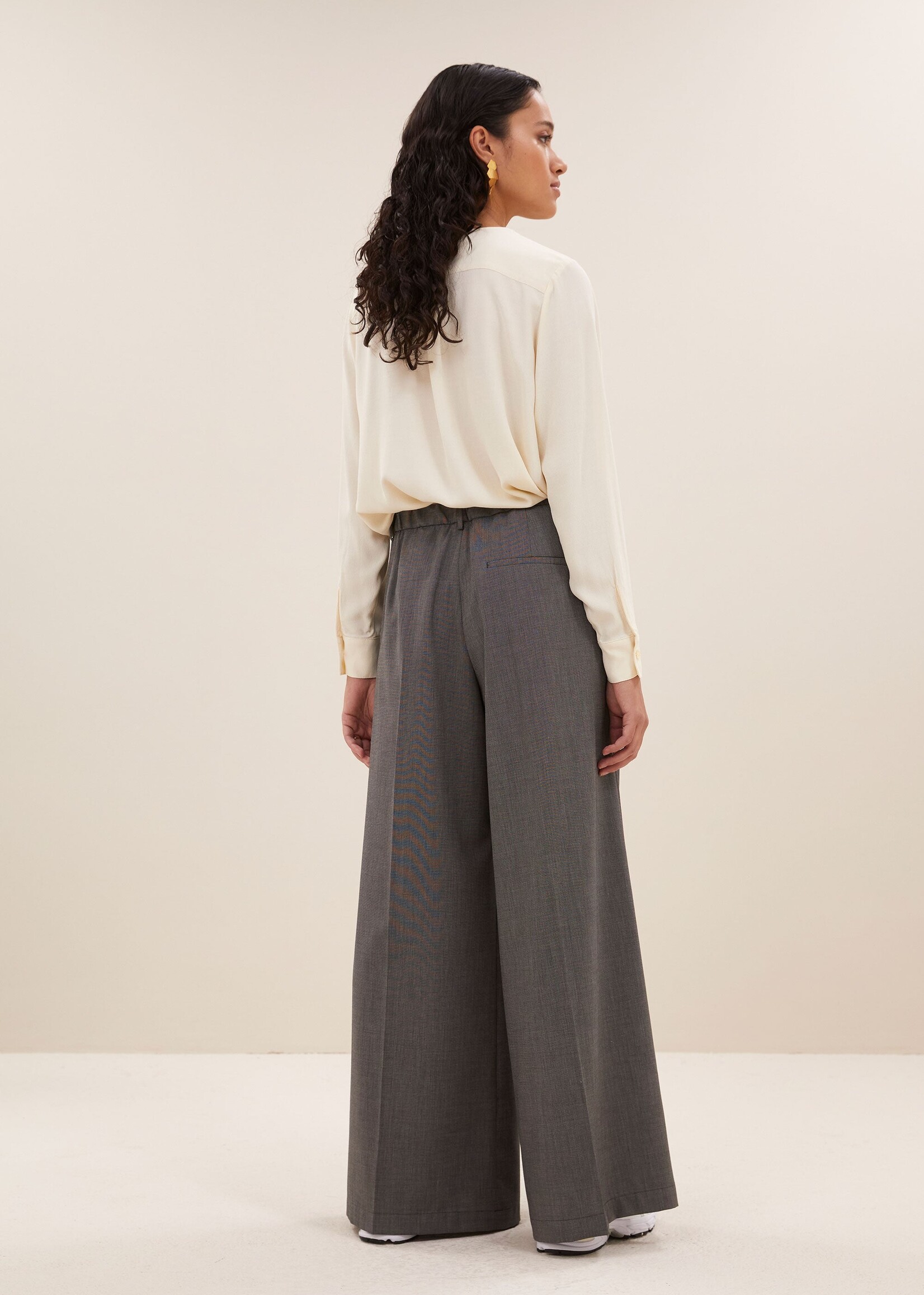 By-Bar Amsterdam sef pants dark grey