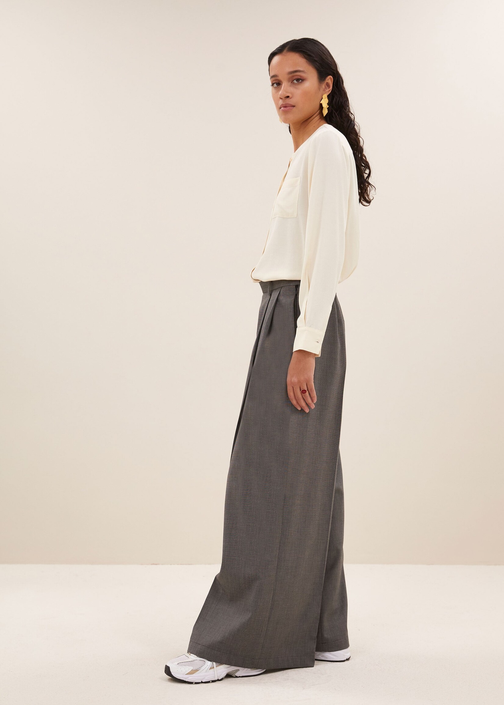 By-Bar Amsterdam sef pants dark grey