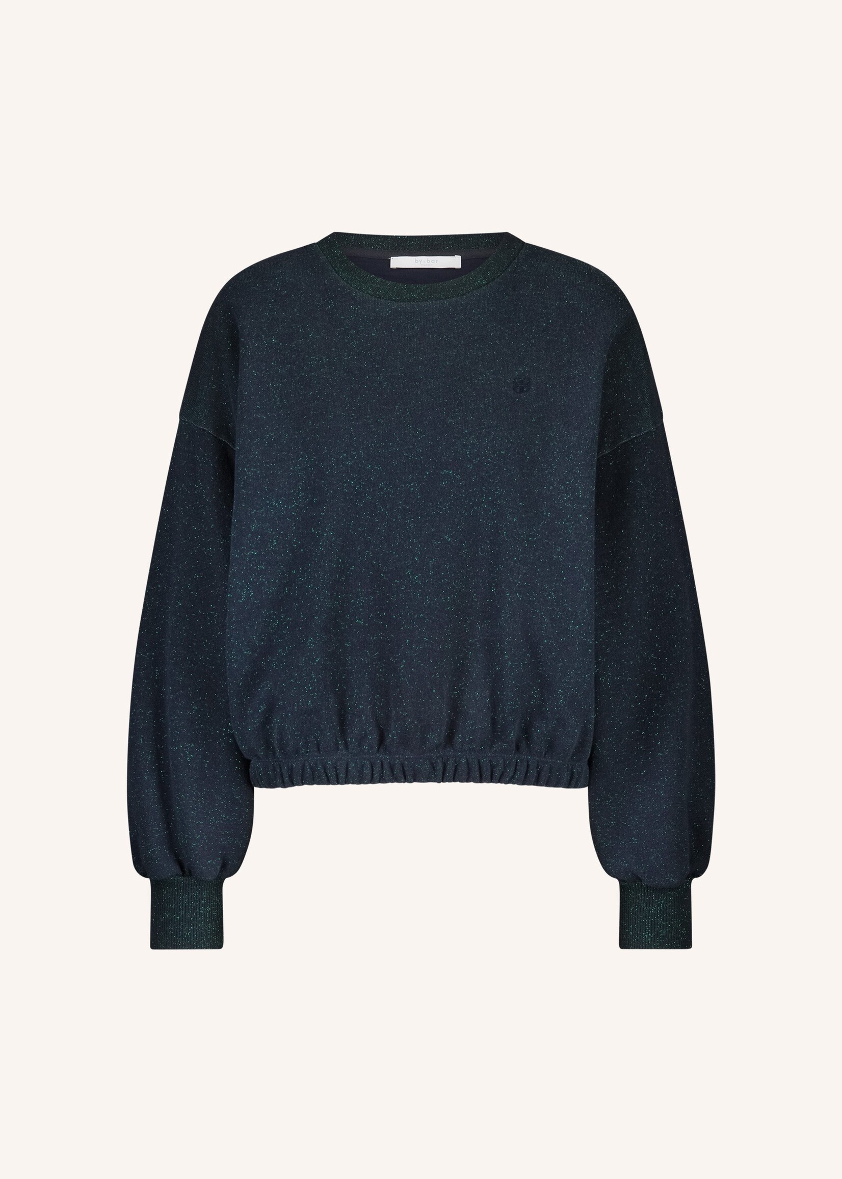 By-Bar Amsterdam bodil sparkle sweater Midnight