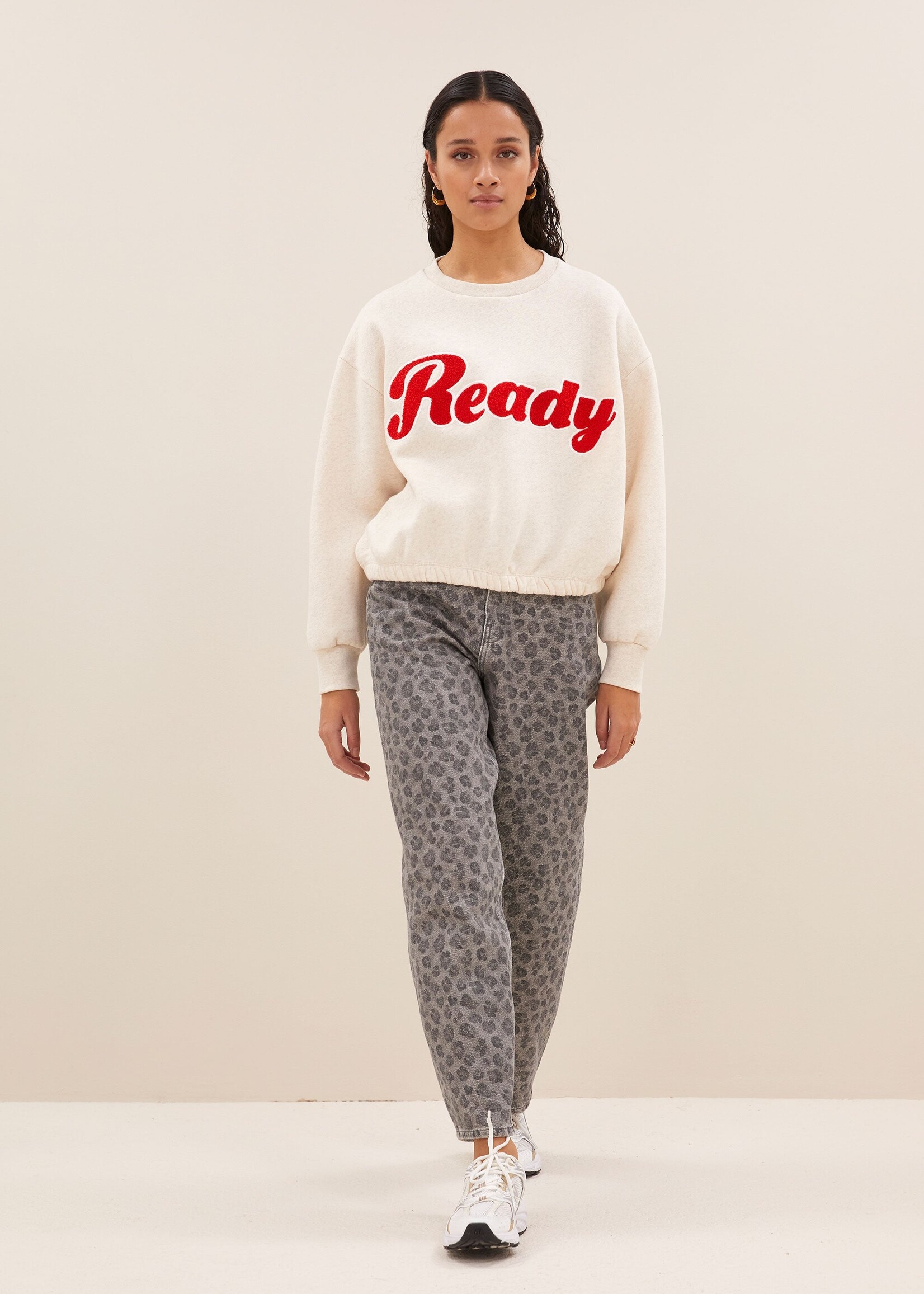 By-Bar Amsterdam bodil ready sweater oyster melee