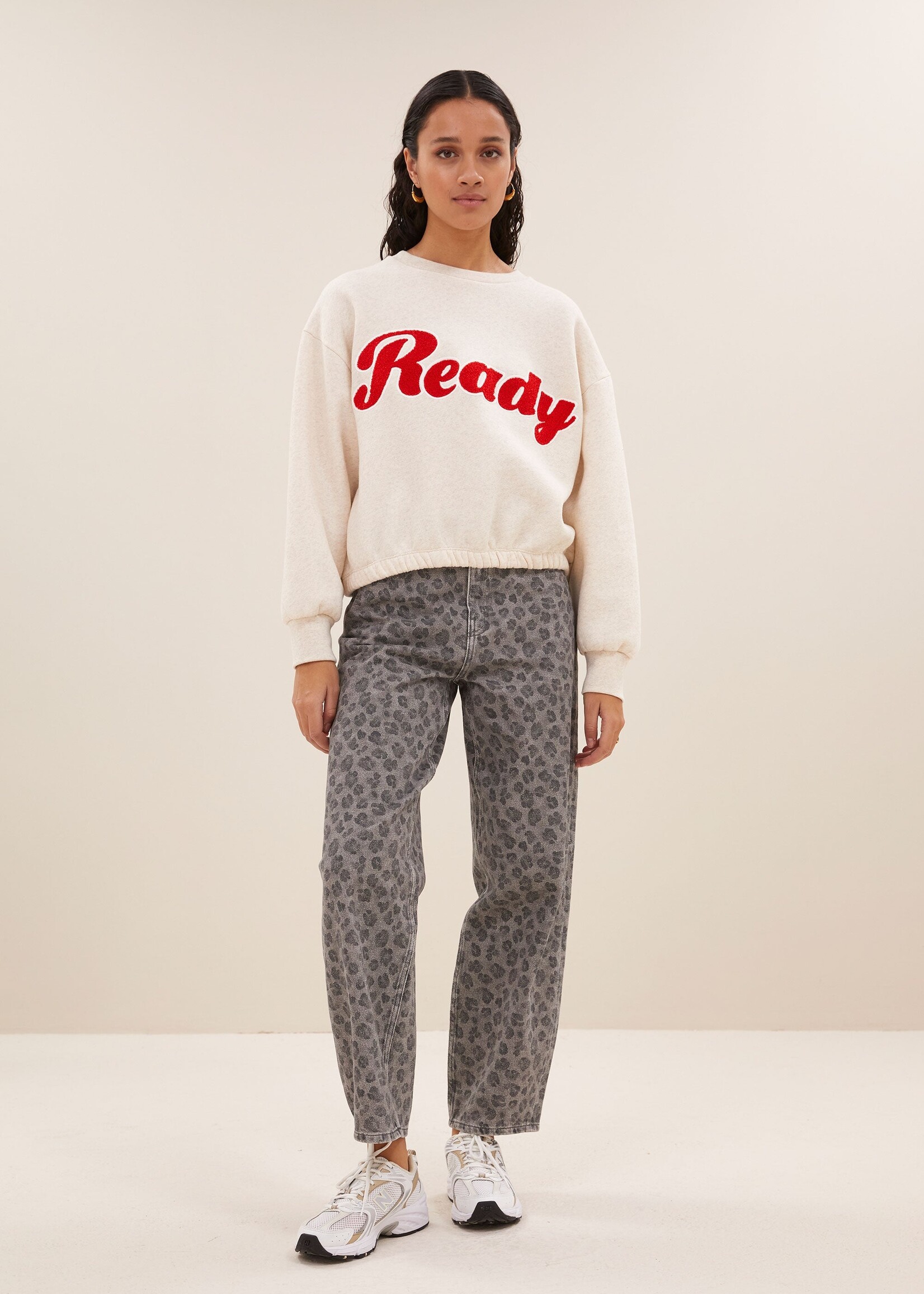 By-Bar Amsterdam bodil ready sweater oyster melee