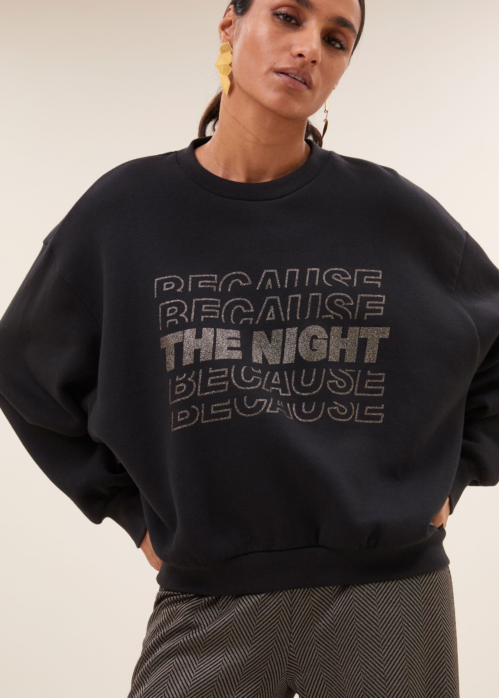 By-Bar Amsterdam bibi nights sweater jet black