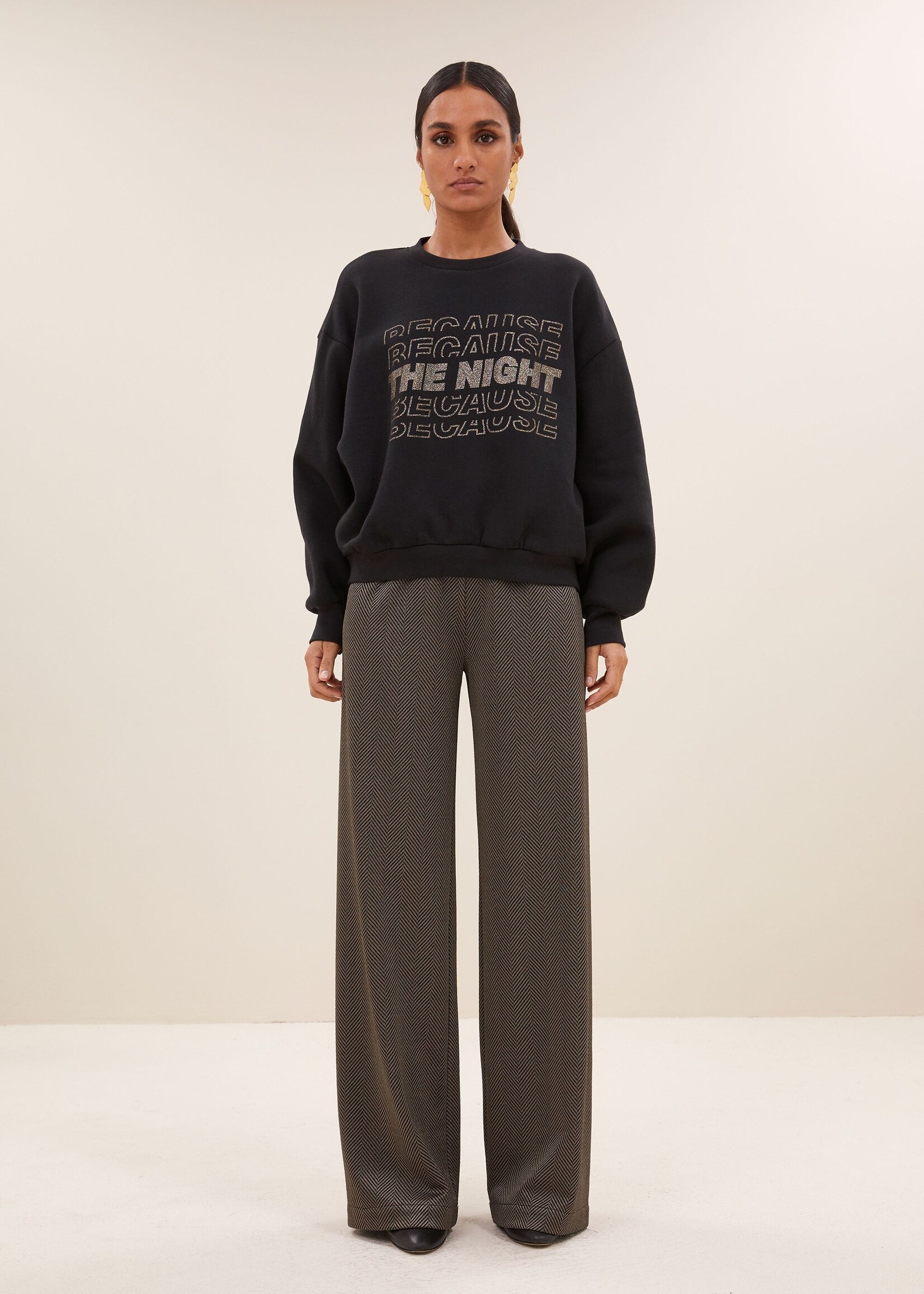 By-Bar Amsterdam bibi nights sweater jet black