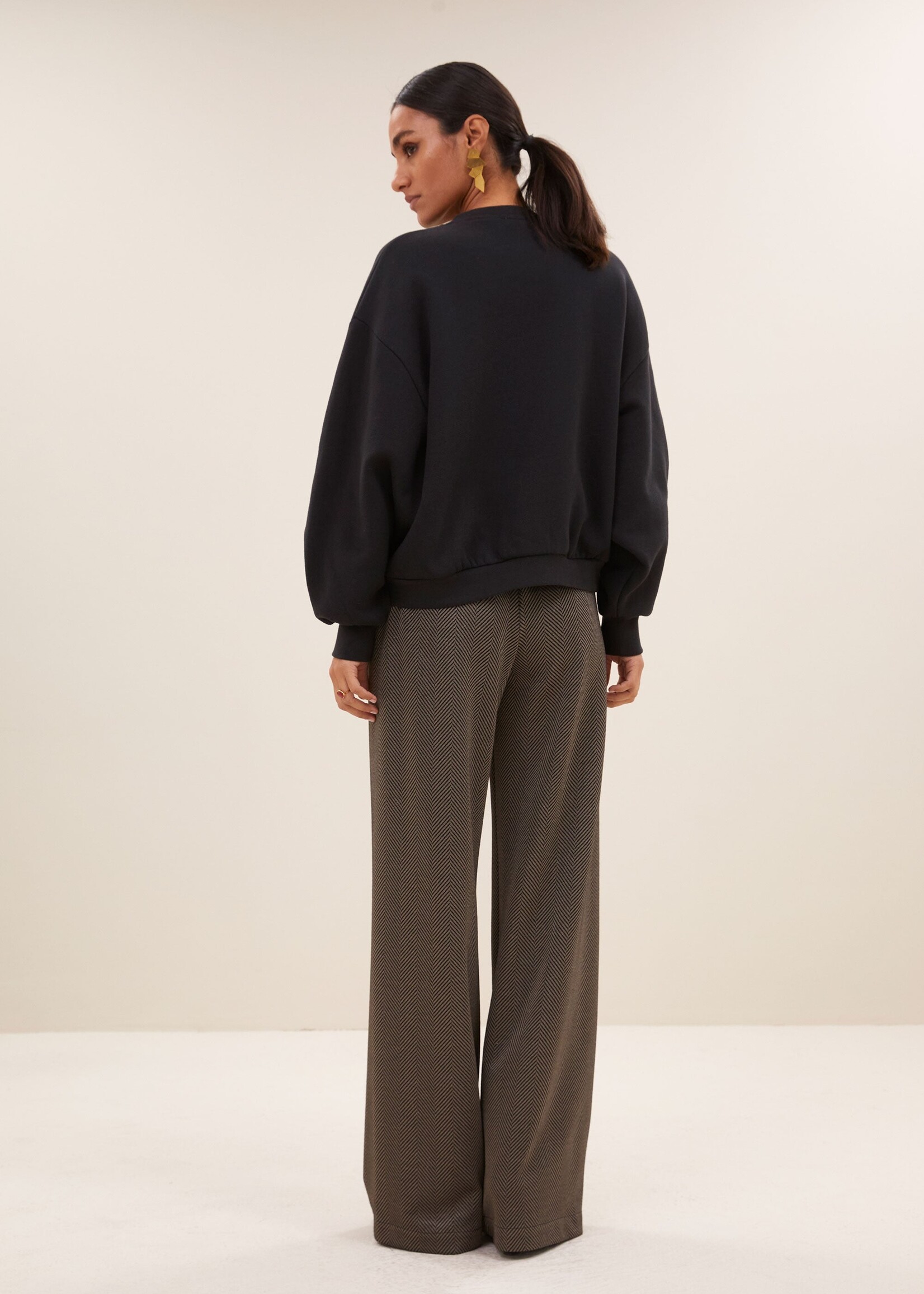 By-Bar Amsterdam bibi nights sweater jet black