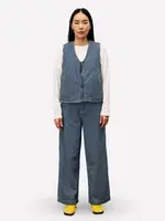 Frnch Broek wit/blauw gestreept