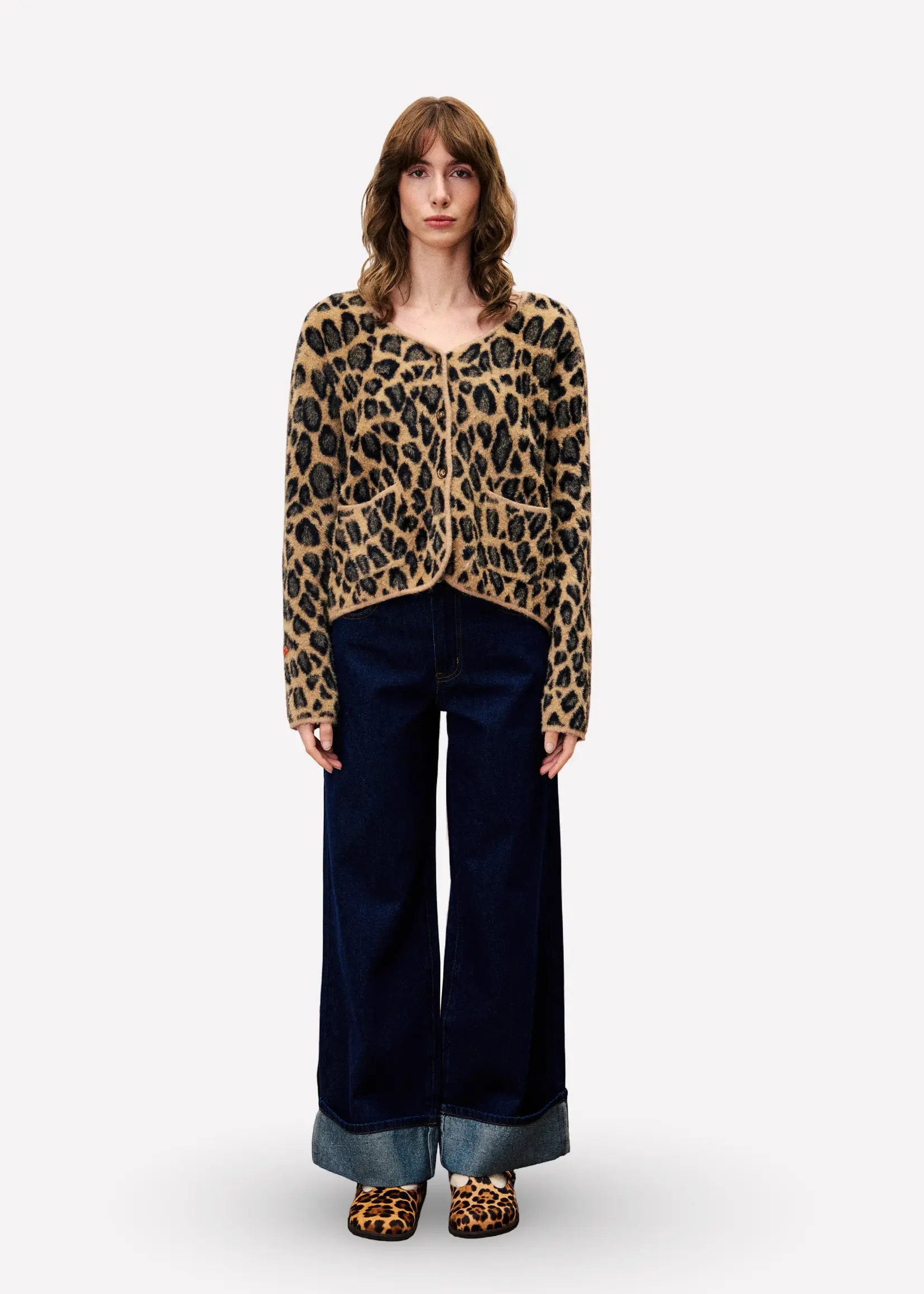 Frnch Vest tijgerprint