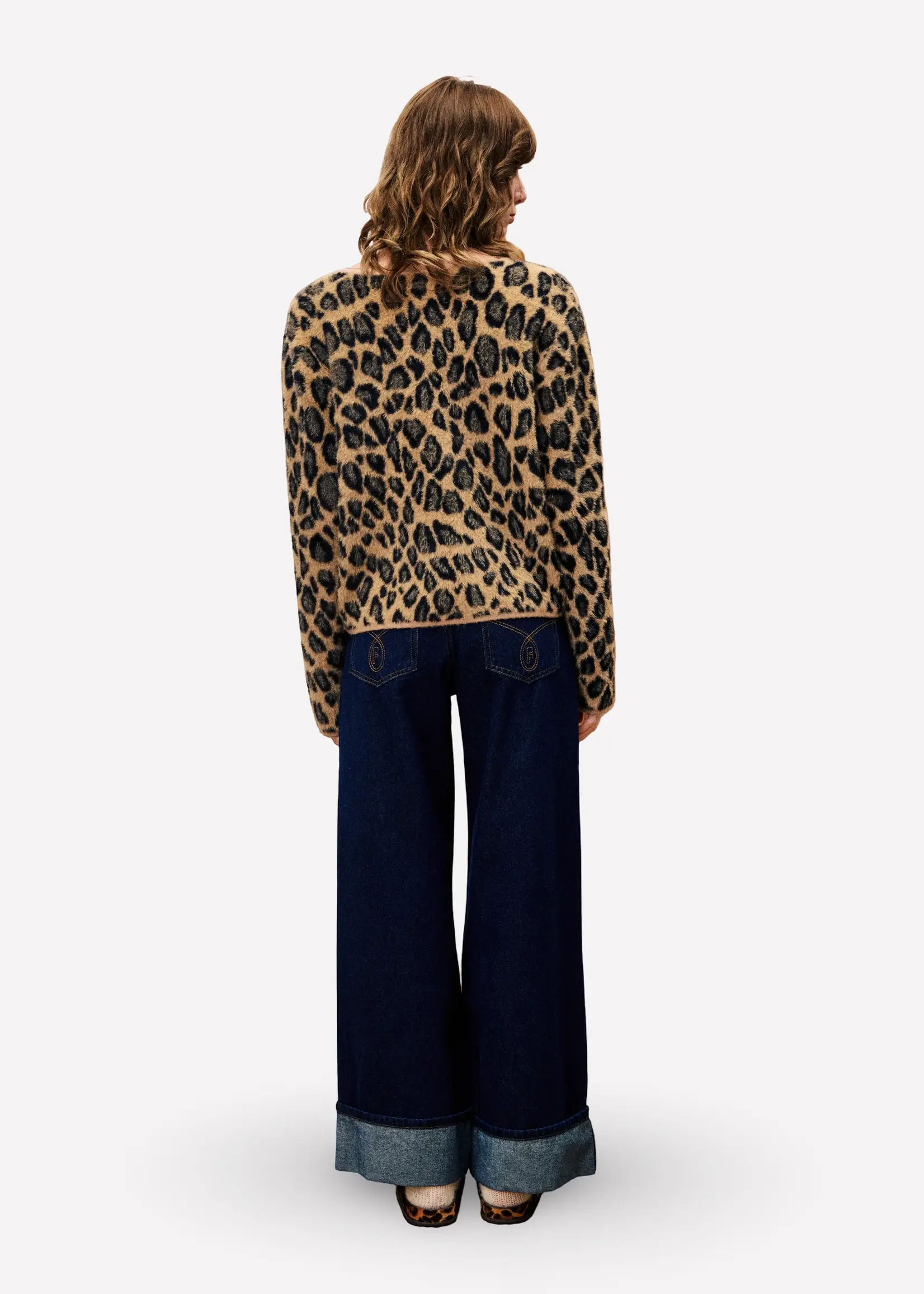 Frnch Vest tijgerprint