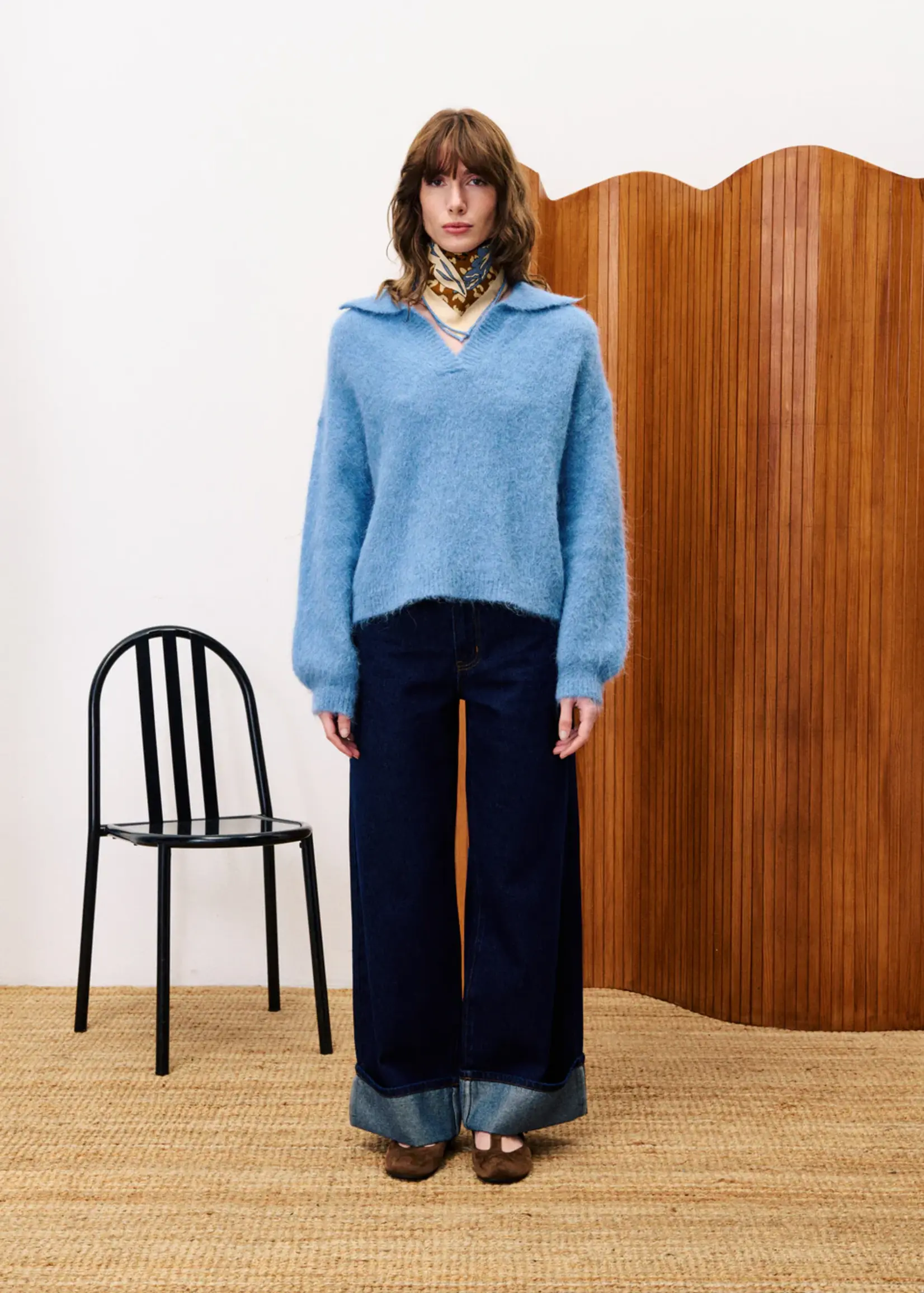 Frnch Polo Josse Bleu Jean