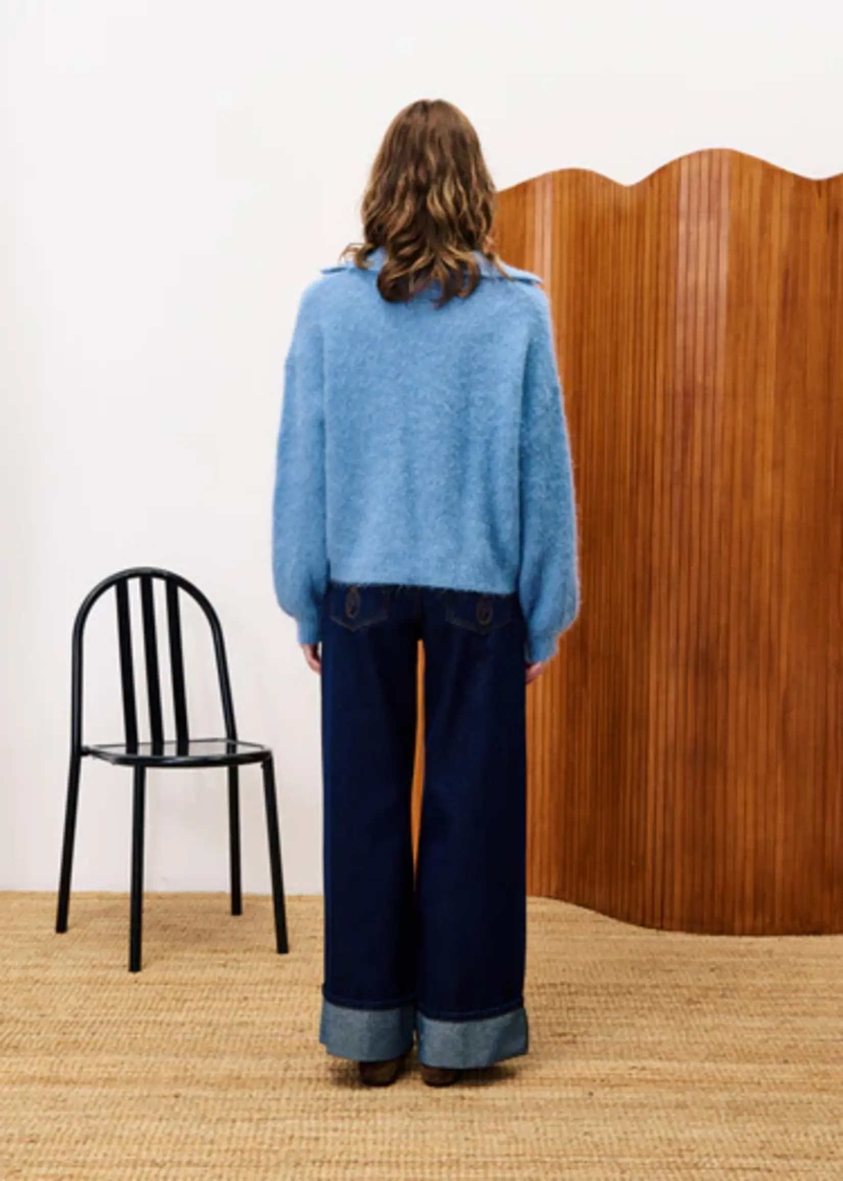 Frnch Polo Josse Bleu Jean