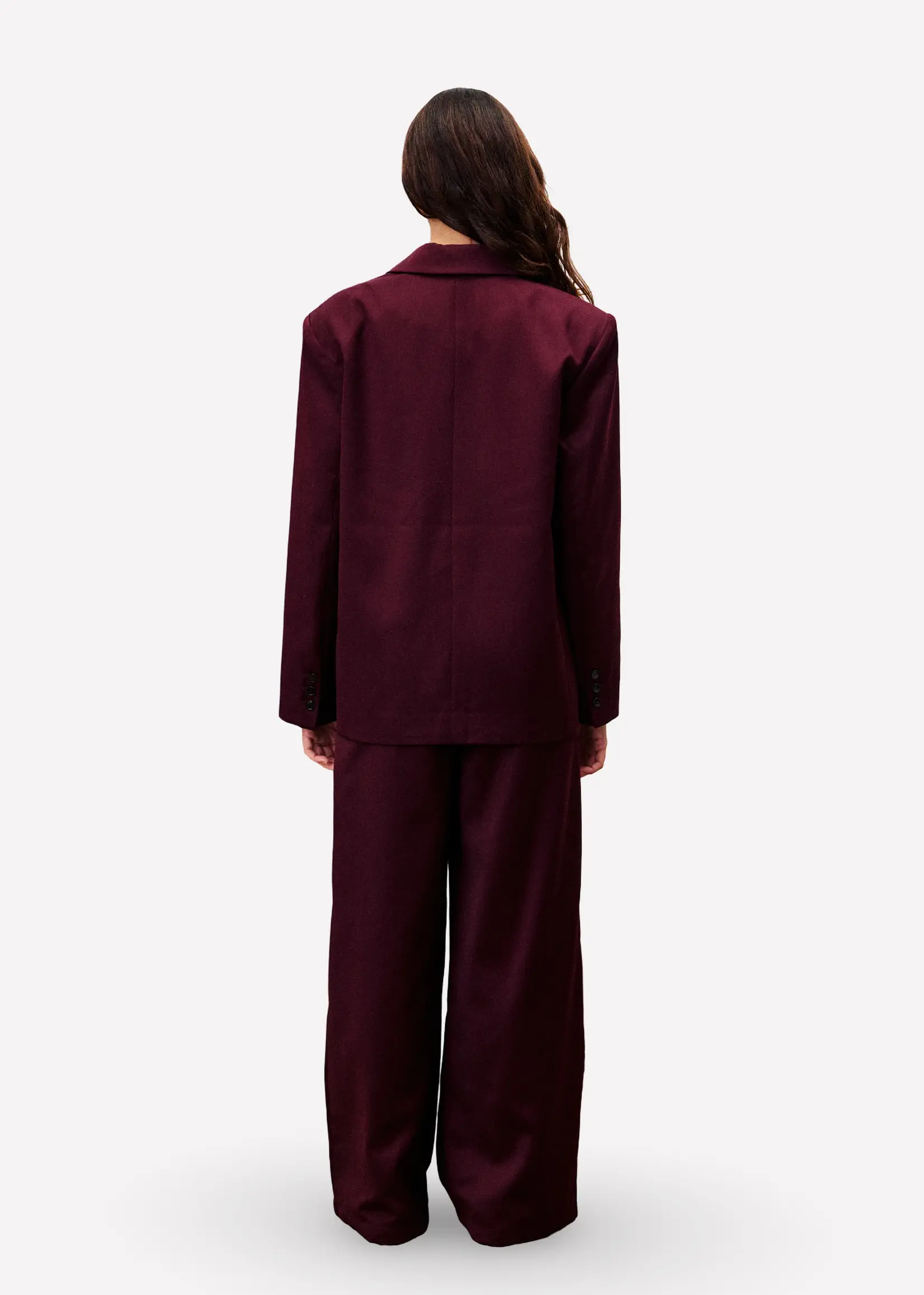 Frnch Pantalon Bordeaux