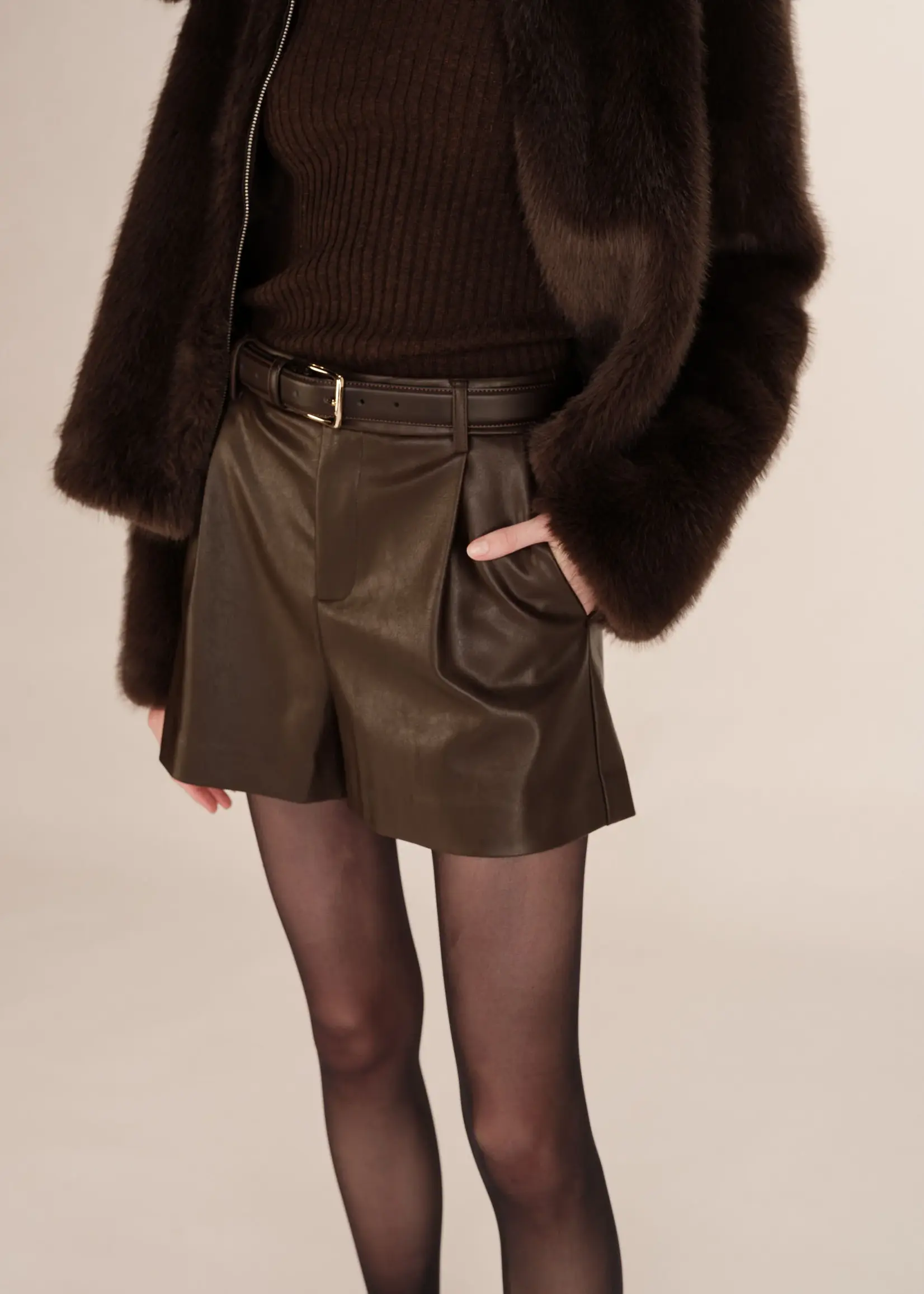 Grace&Mila kort broek TRAVIS- chocolat