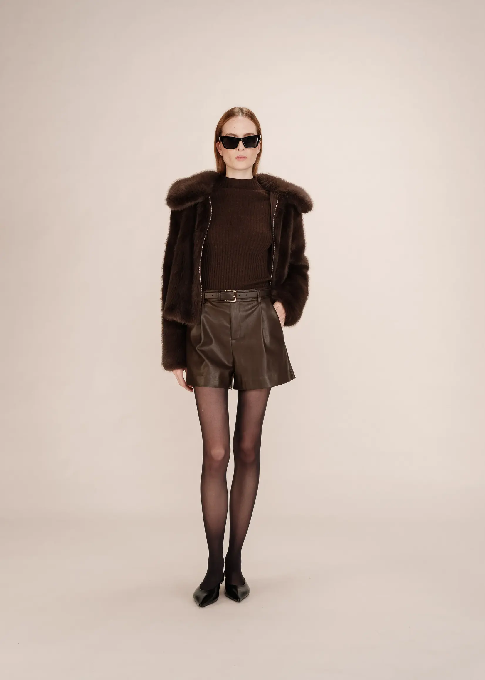 Grace&Mila kort broek TRAVIS- chocolat