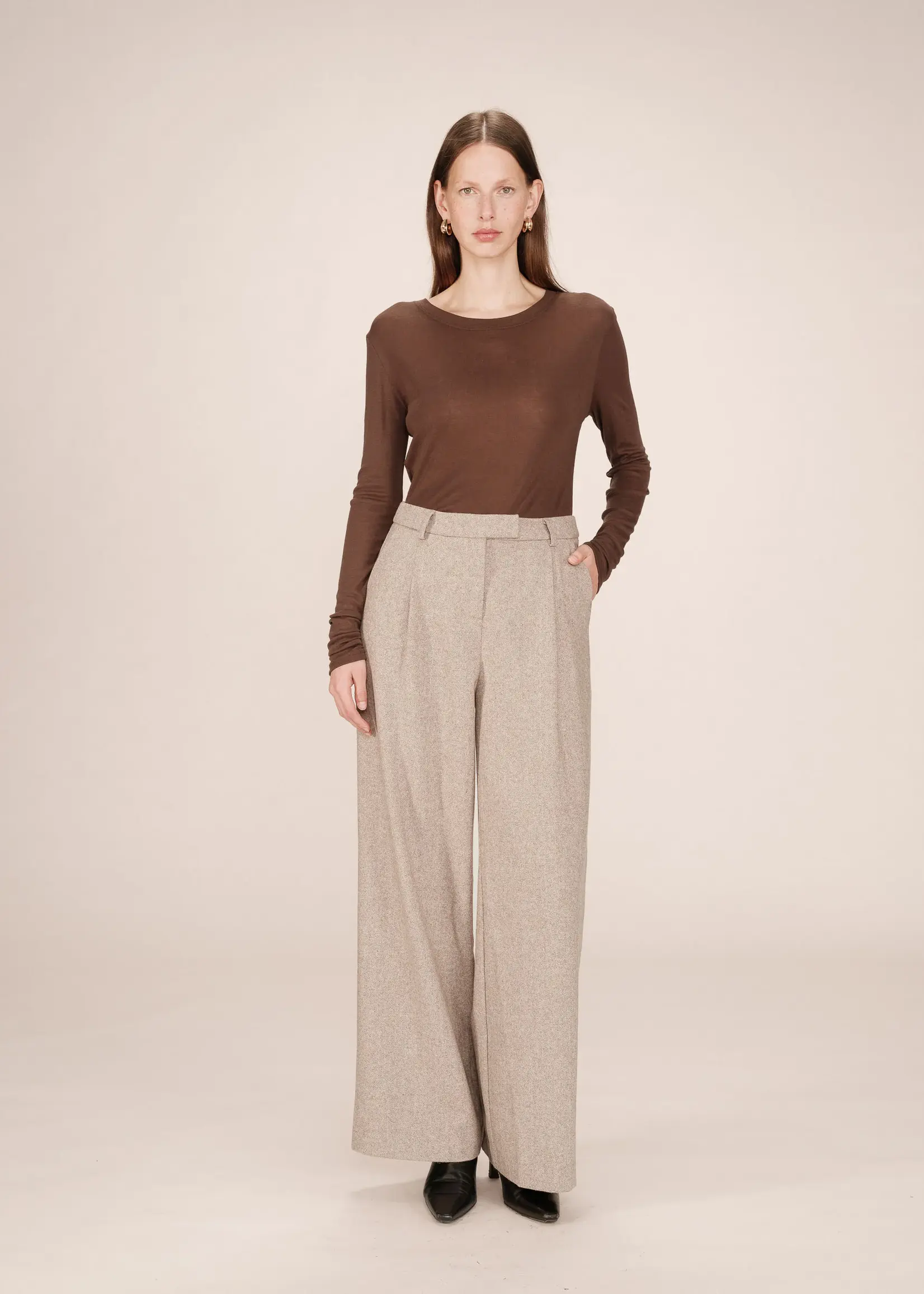 Grace&Mila broek TIMES- grege