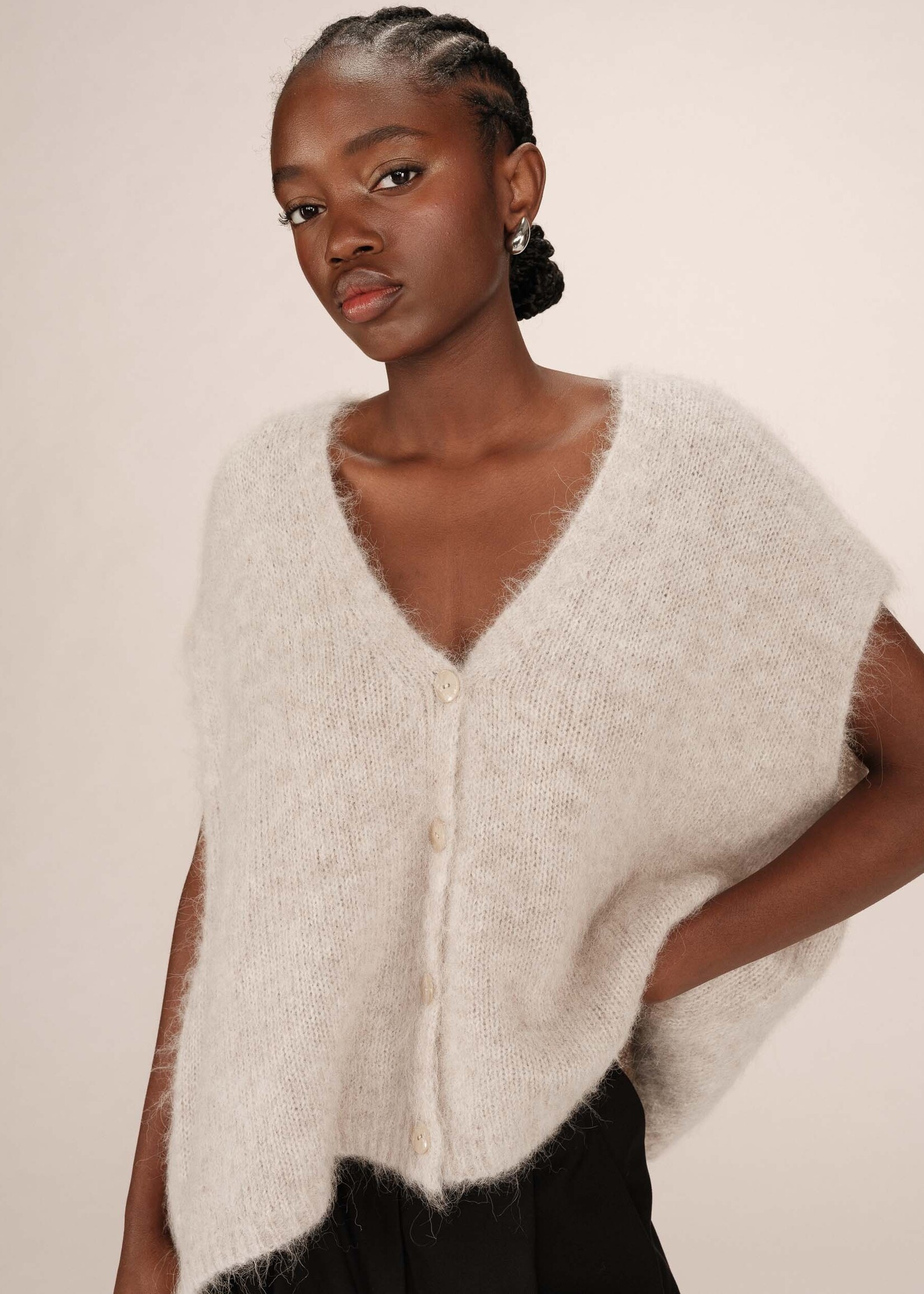 Grace&Mila Savant vest Beige 1