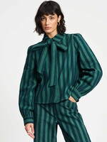 Pom Amsterdam BLOUSE - Denim Striped