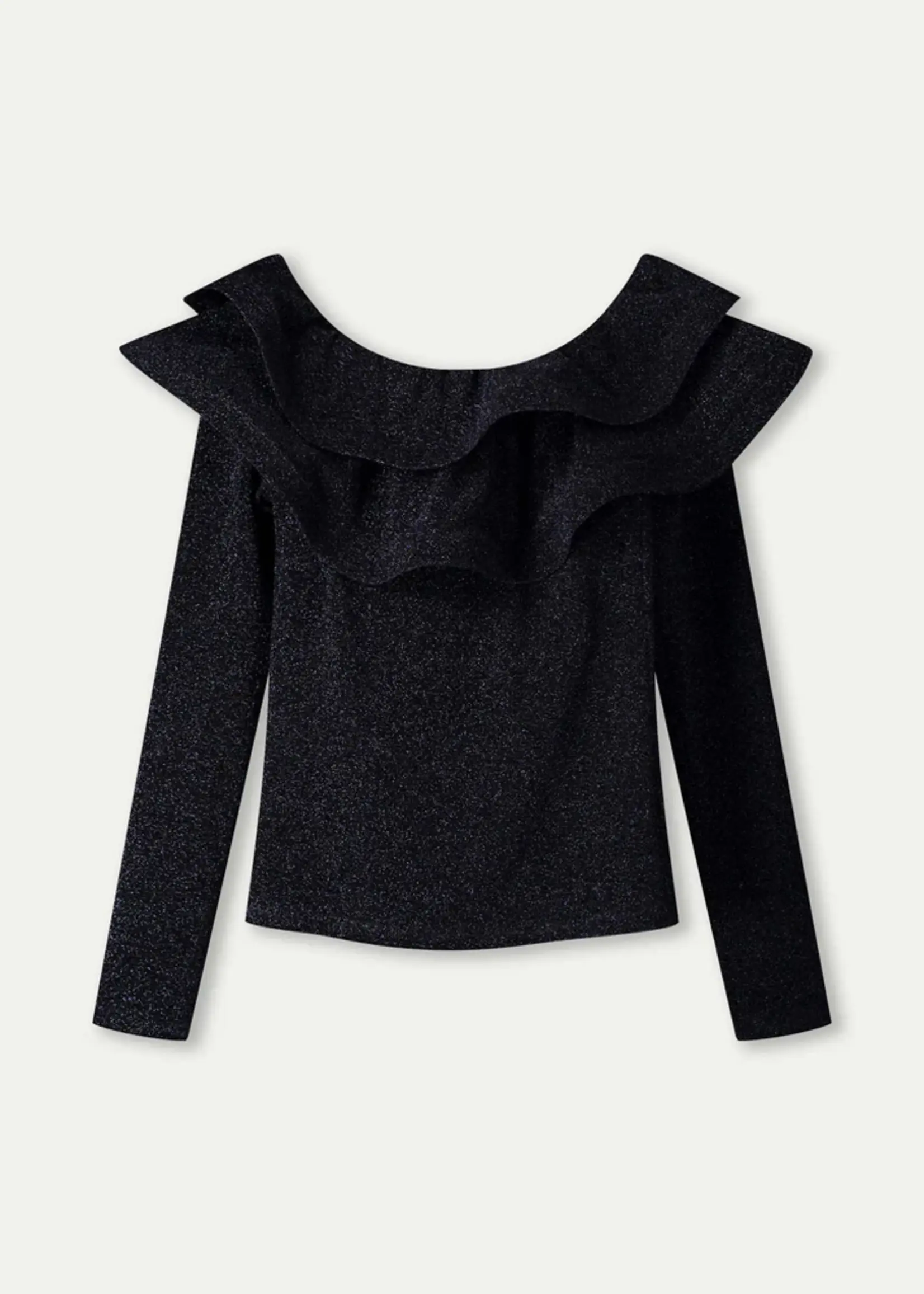 Pom Amsterdam TOP- Glitter Noir