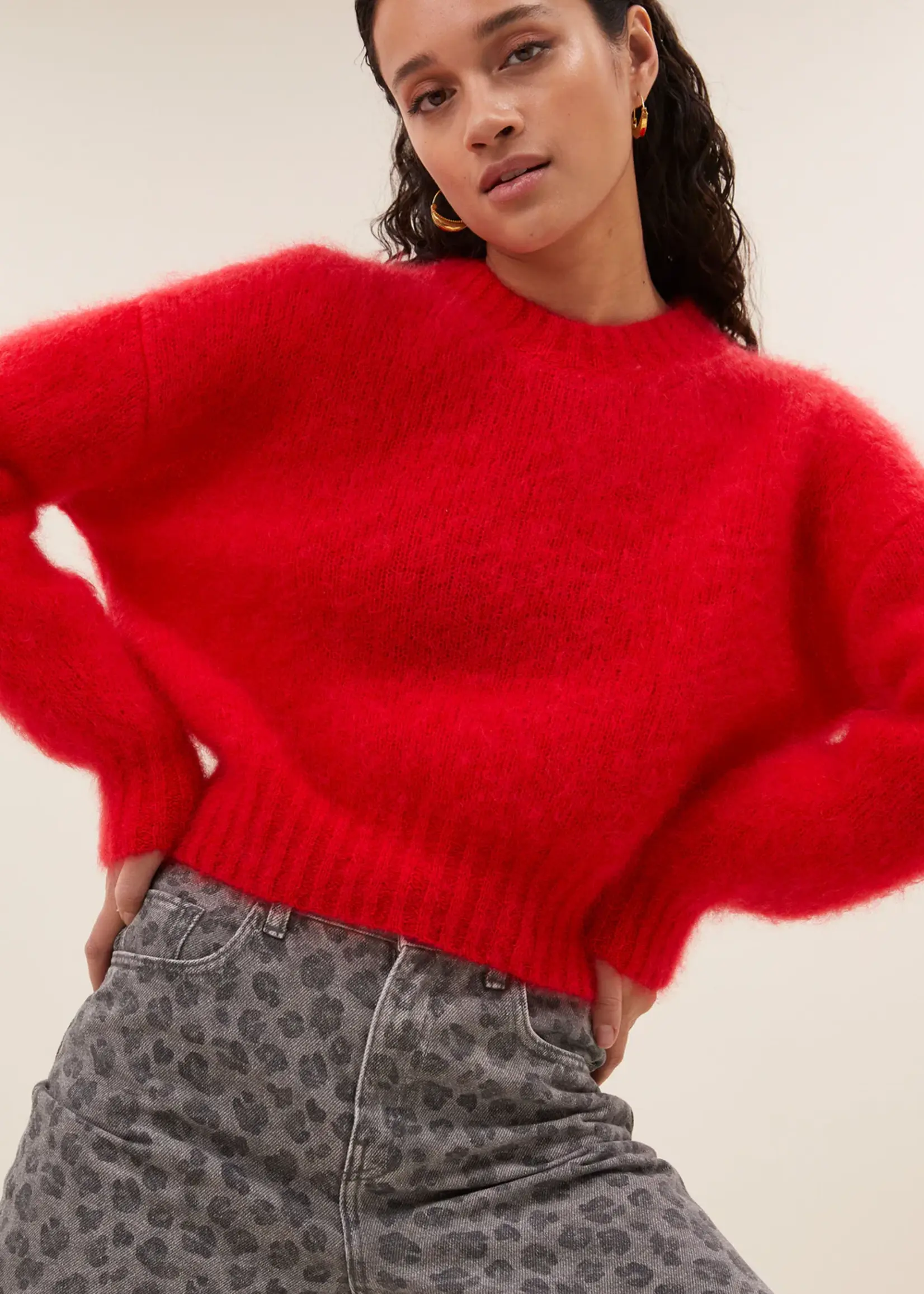 By-Bar Amsterdam Sonny pullover - scarlet red