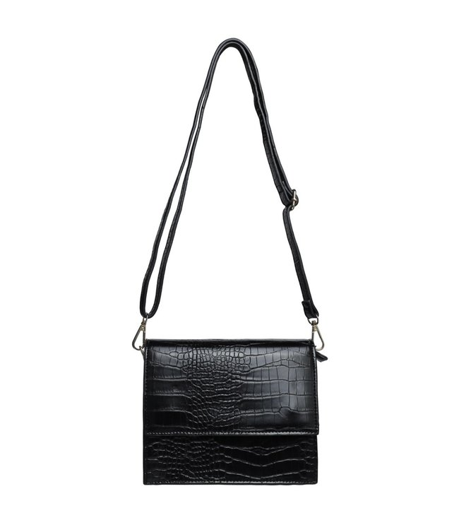 Imani Croco Bag / Black