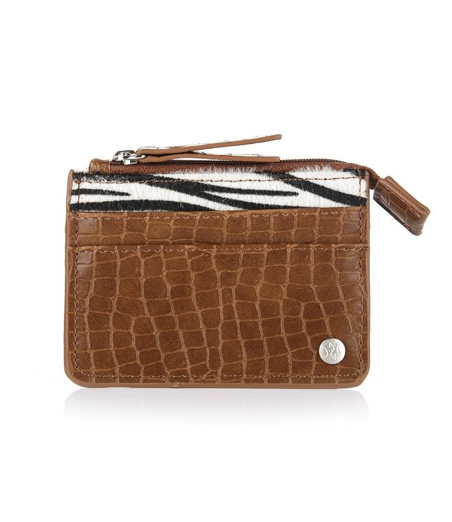 Zebra Cardholder / Brown