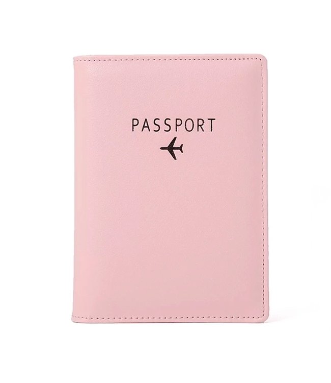 Travel in Pink Passport Cover