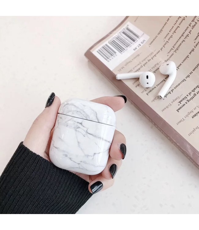 Marble White Airpods Case
