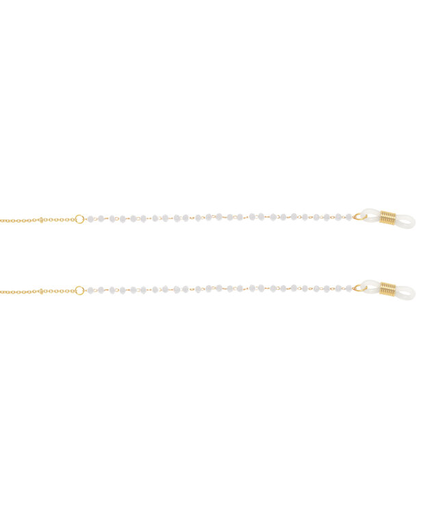 Be Yourself Sunglasses Cord / White