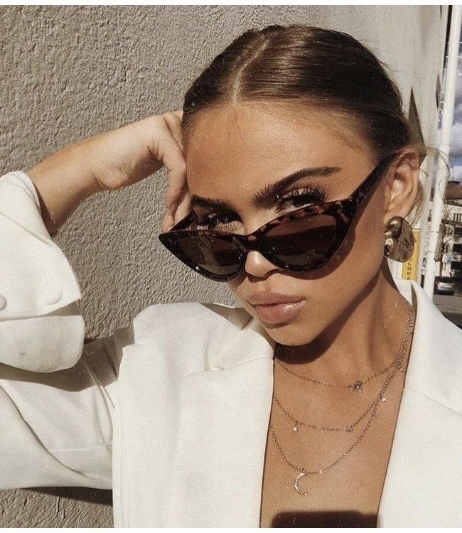 Gigi Cateye Sunglasses / Brown