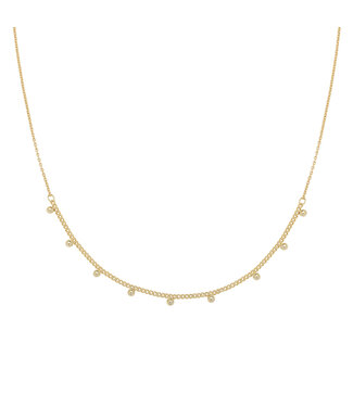 Gold Tiny Love Necklace