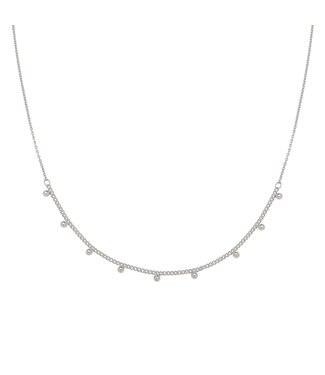 Silver Tiny Love Necklace