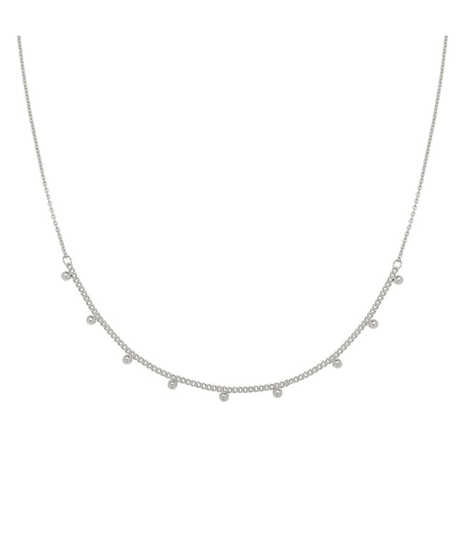 Silver Tiny Love Necklace