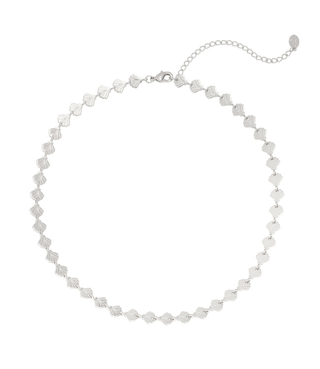 Silver Shells Forever Choker