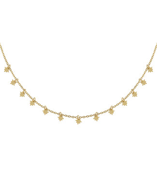 Gold Universe Necklace