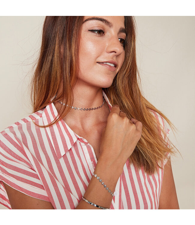 Silver Shells Forever Choker