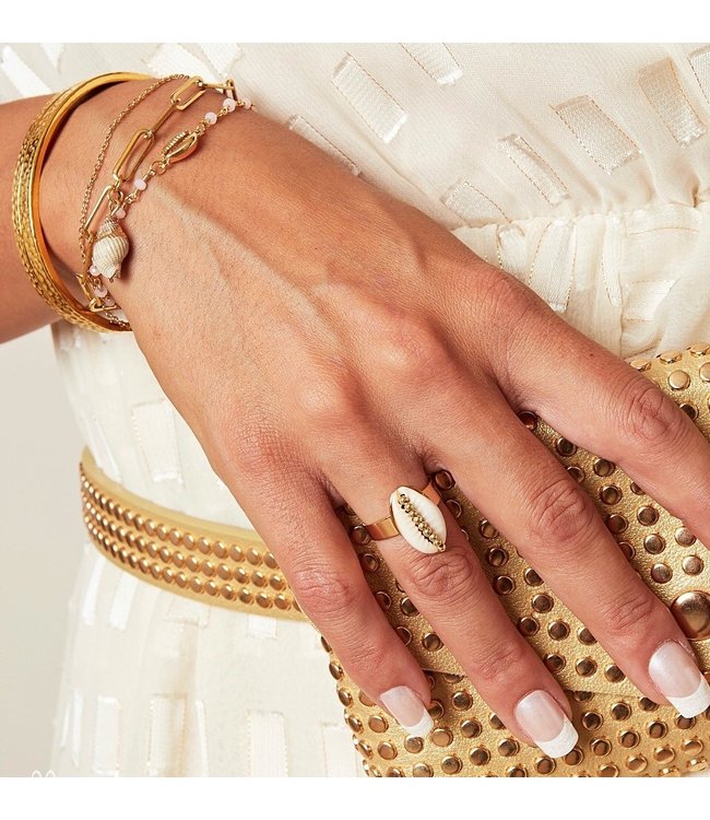 Shell Obsession Ring