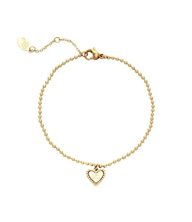 Gold Be Kind Bracelet