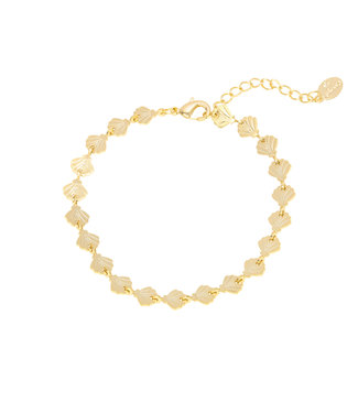 Gold Shells Forever Bracelet