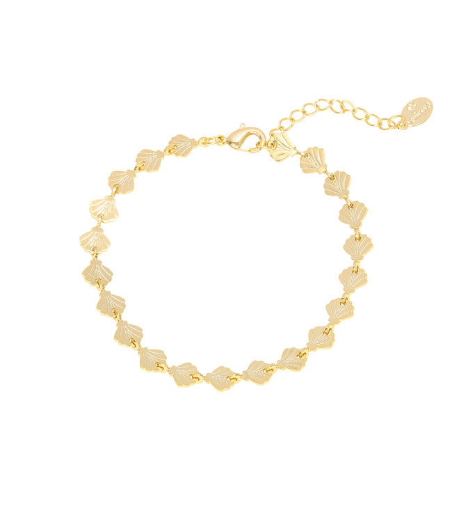 Gold Shells Forever Bracelet