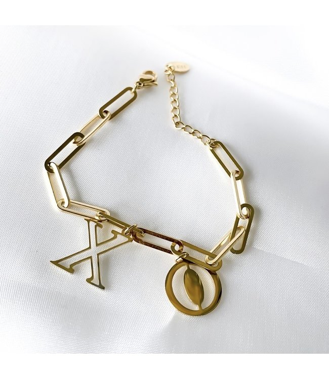 Gold XO Bracelet
