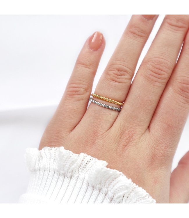 Silver Twistle It Ring