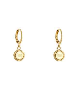 Gold The Sunset Earrings