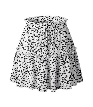 Faye Printed Dots Skirt