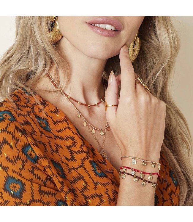 Spiritual Necklace / Red